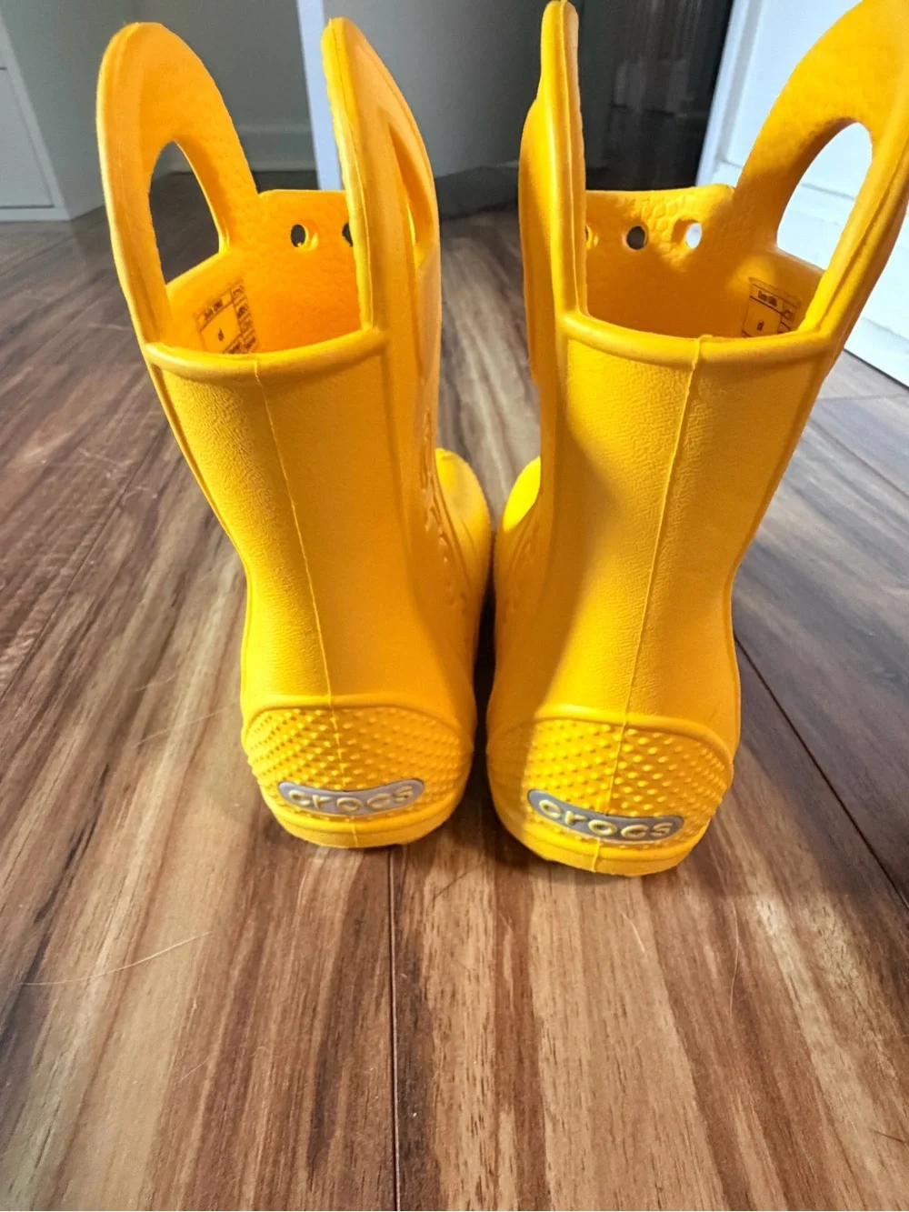 CROCS bright yellow